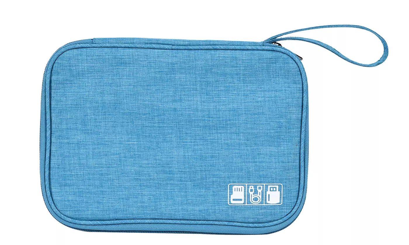 Electronic Organizer Travel Cable Organizer Bag for Hard Drives, Cables, Charger