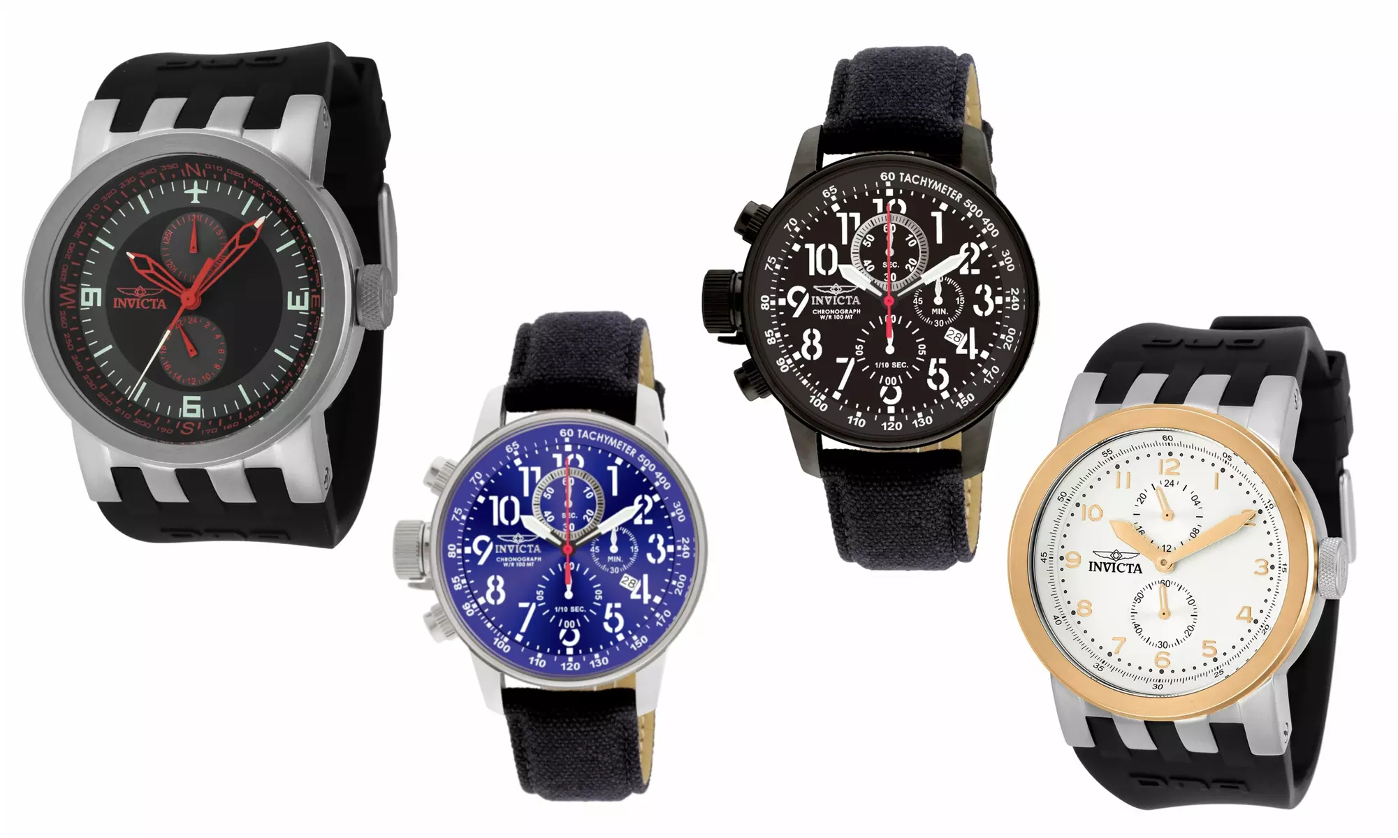 Invicta Men's I-Force & DNA Chronograph Watches