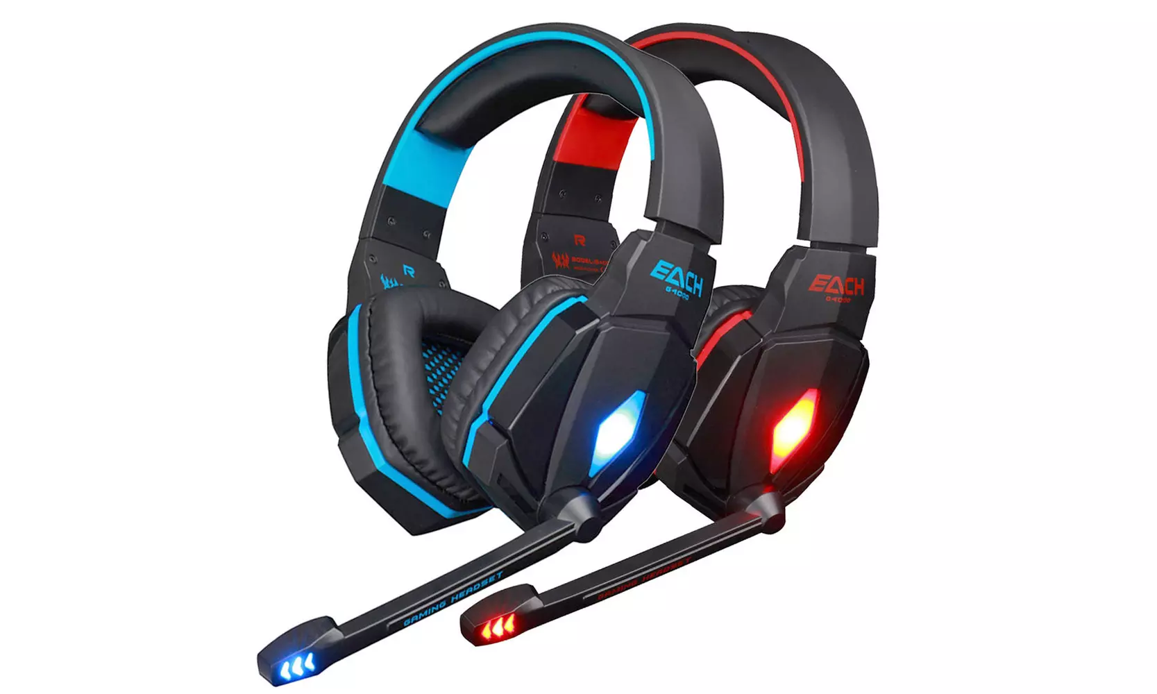 EACH G4000 Pro Game Gaming Headset 3.5mm LED Stereo PC Headphone with Microphone - Primary Image