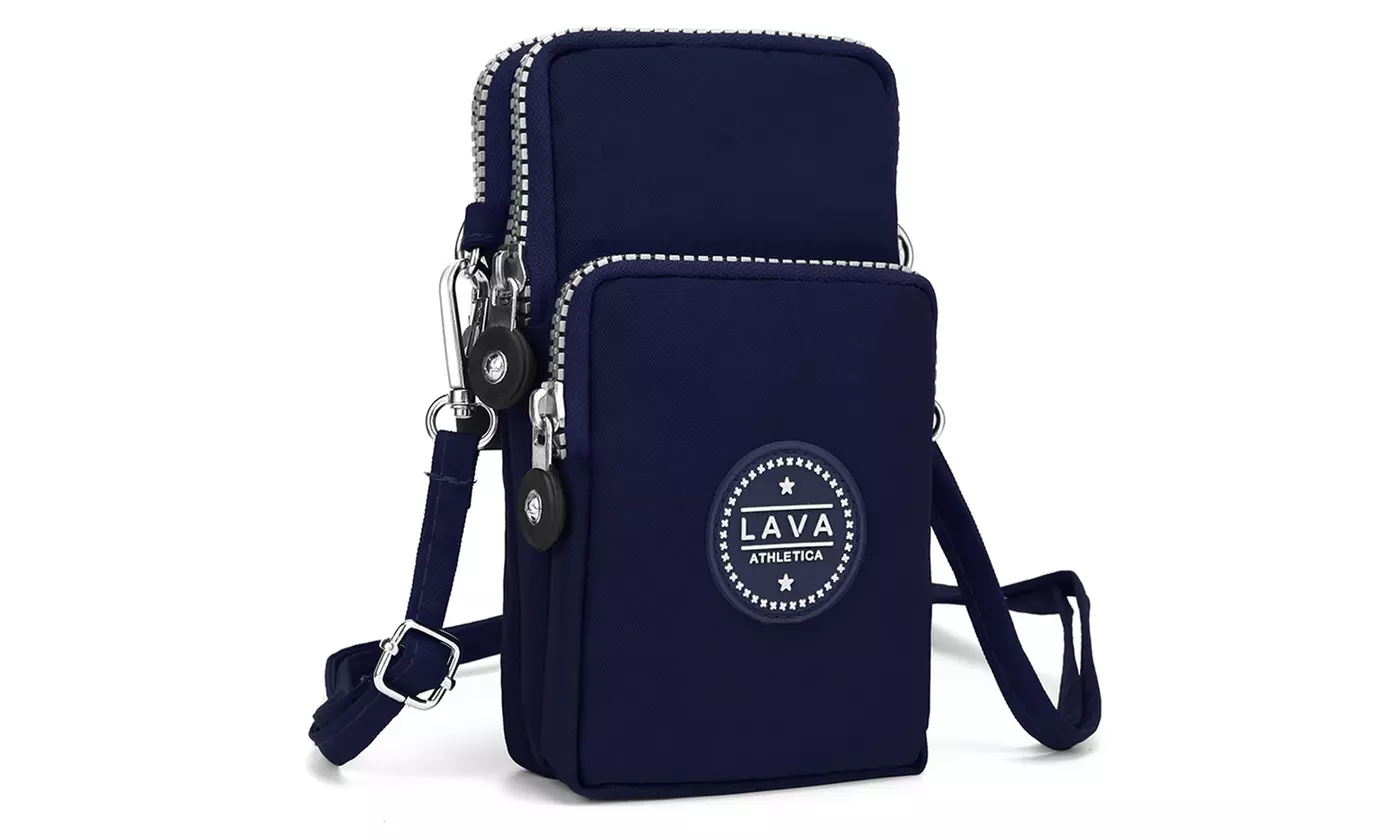 Crossbody Cell Phone Purse Wallet Sling Bag Shoulder Strap Sports Armband Bag