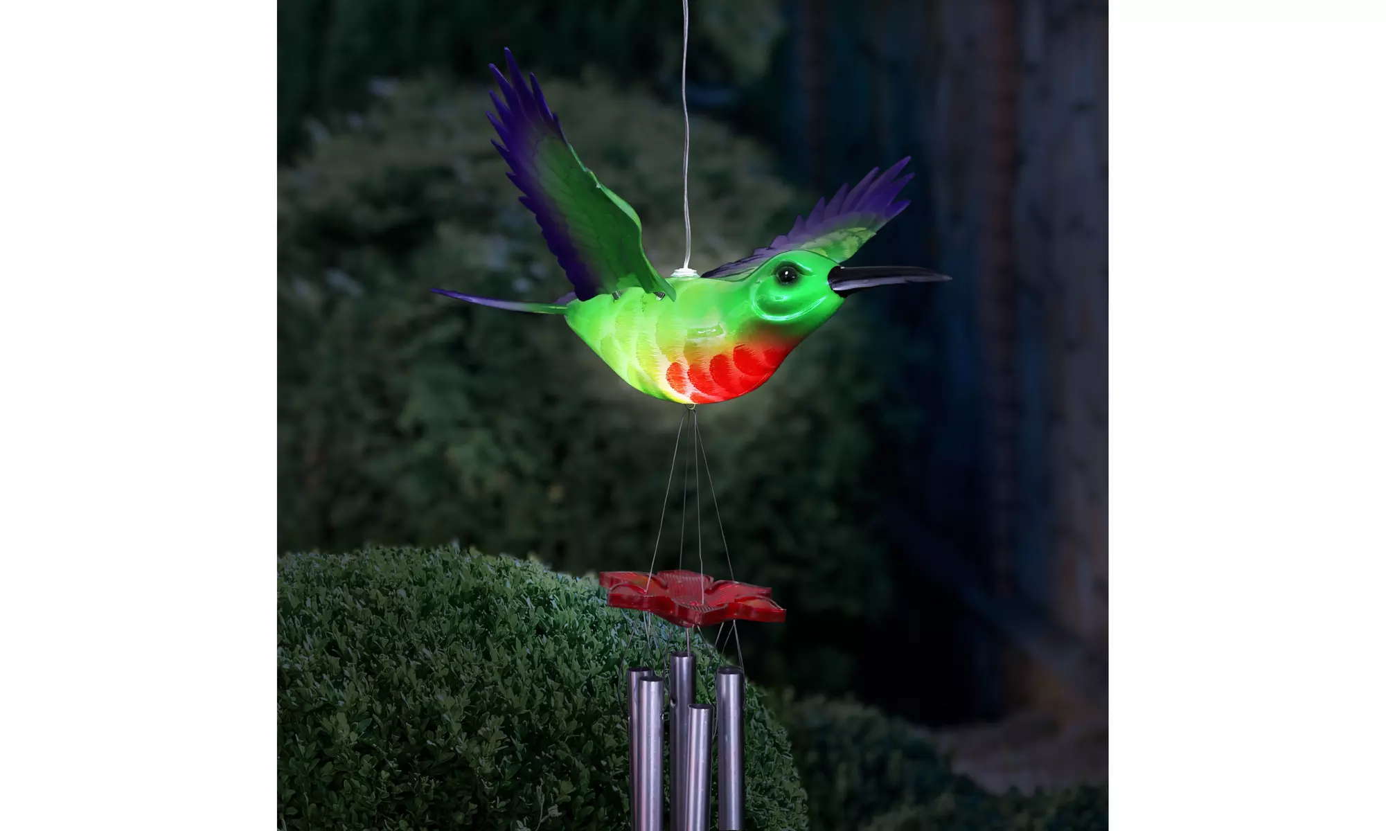 Solar WindyWings Bird Wind Chime - Primary Image