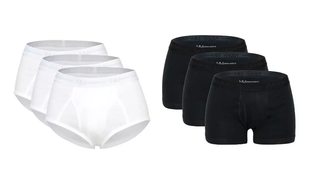 3-Pack Neiman Marcus Tagless 100% Cotton Men's Underwear - Primary Image