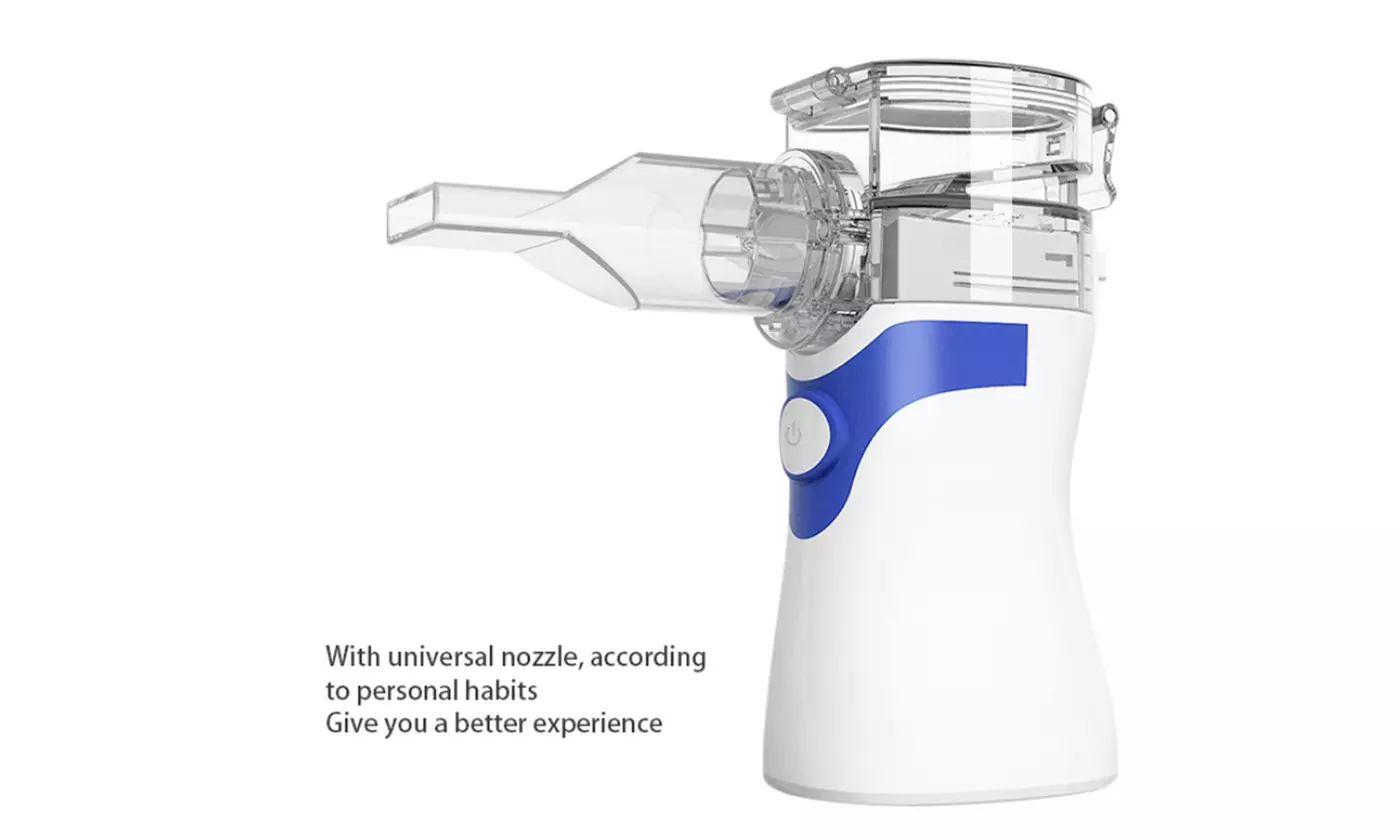 Portable Nebulizer Handheld Ultrasonic Inhaler Tiny Mist for Adult Kids