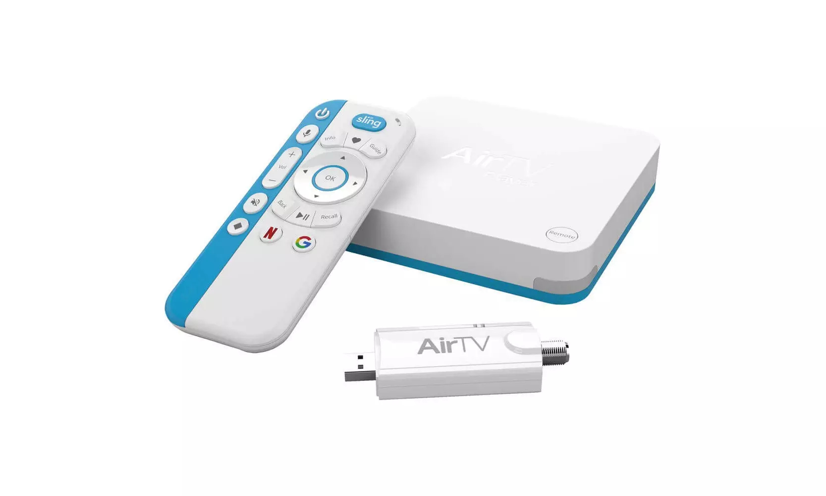 AirTV 4K Streaming Media Player Smart box android Sling TV locals free - Primary Image
