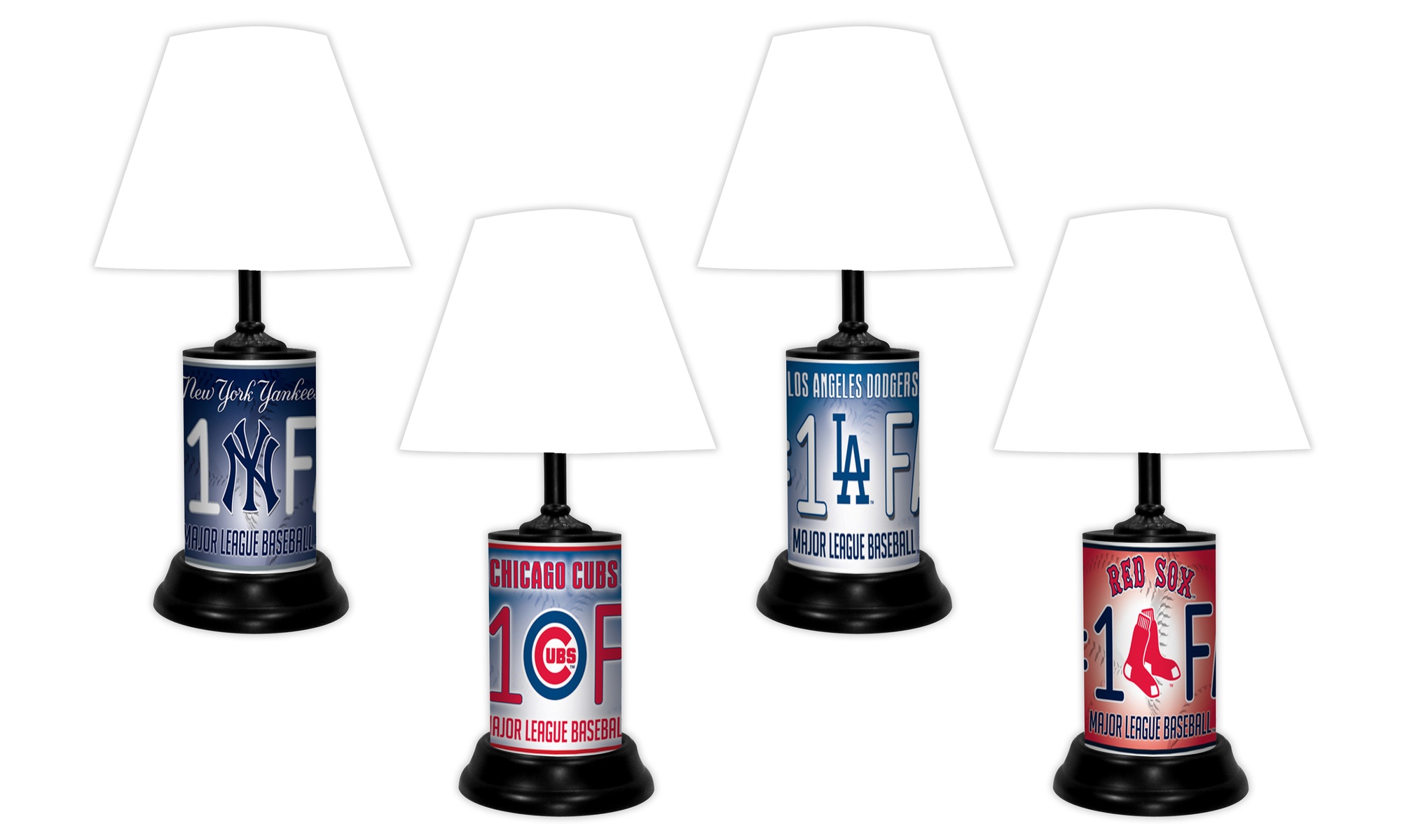 MLB 18-inch Desk/Table Lamp with Team Logo