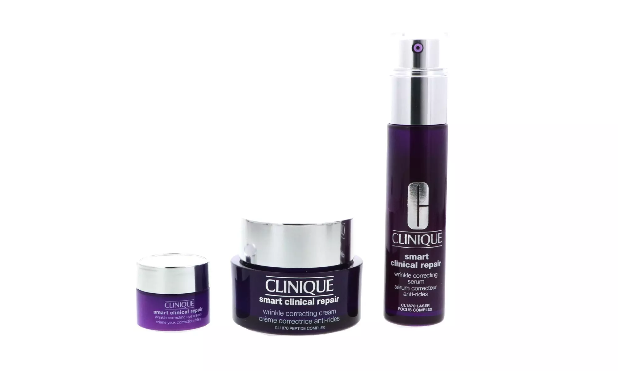 Clinique Smart Skin School Supplies: Wrinkle Correcting Cream Eye Cream & Serum