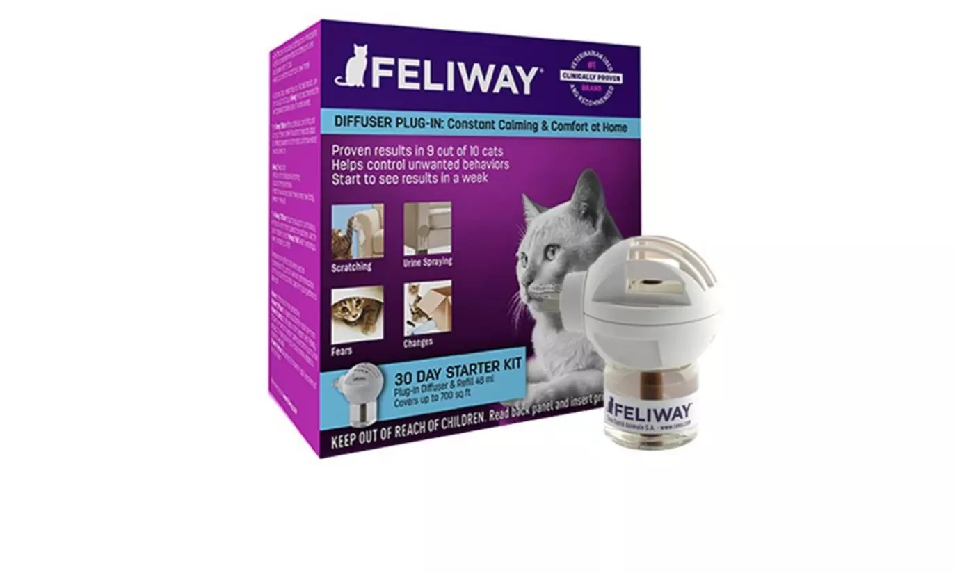 Feliway Classic Starter Kit for Cats (Diffuser and 48 ml Vial) - Primary Image