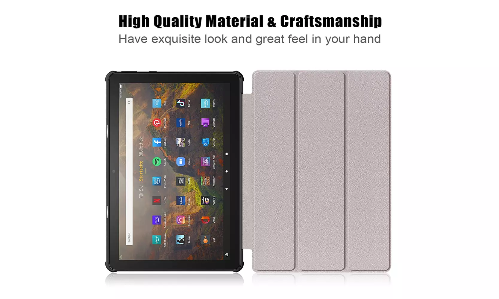 Smart Case for Amazon Fire HD 10 / Fire HD 10 Plus Tablet (11th generation 2021)