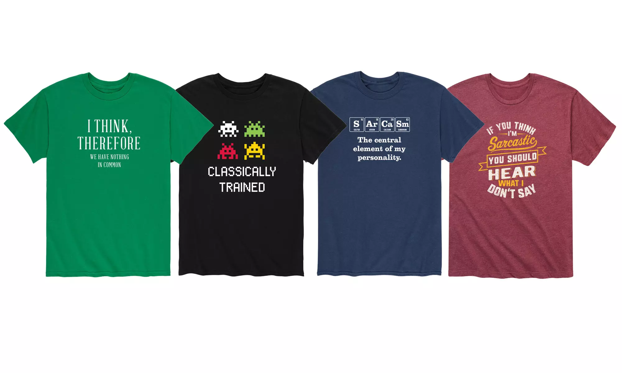 Instant Message: Classically Trained Sarcastic Funny Men's Tee - Primary Image