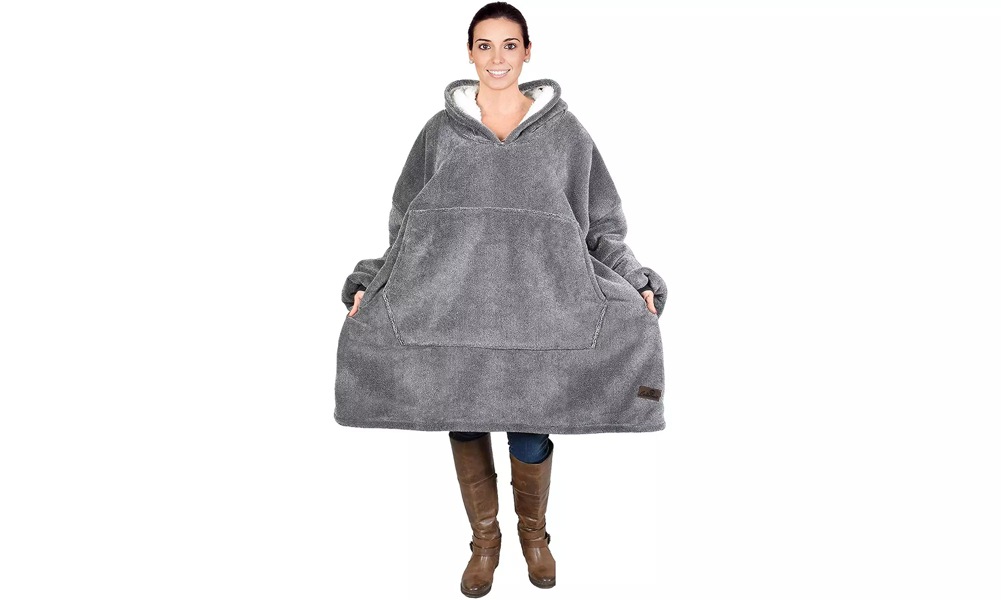 Catalonia oversized hooded blanket sweatshirt - Primary Image