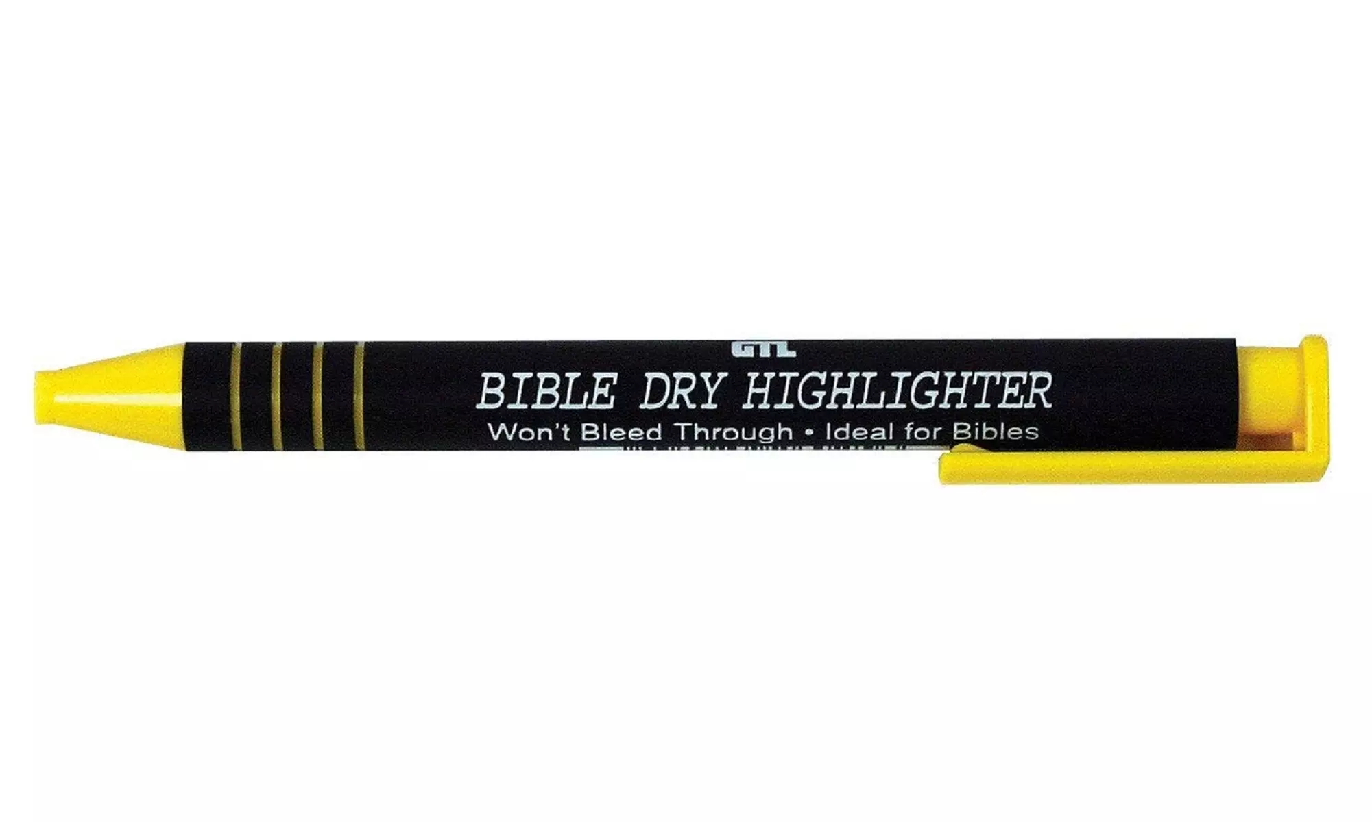 G T Luscombe 992535 Highlighter Zebrite Carded Yellow - Primary Image