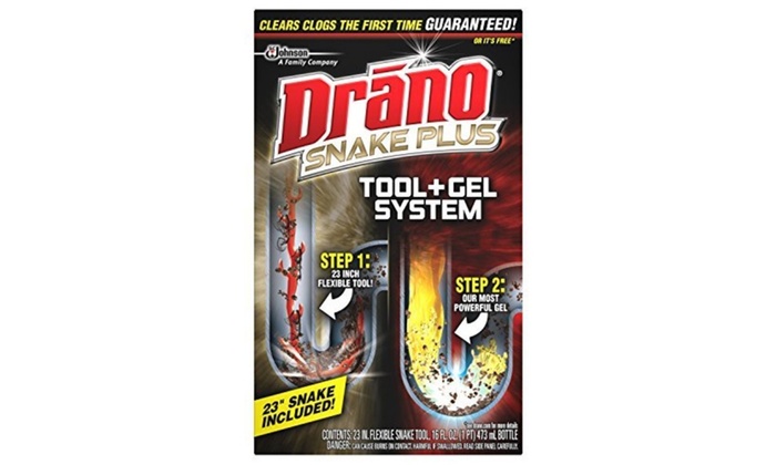 drano with snake