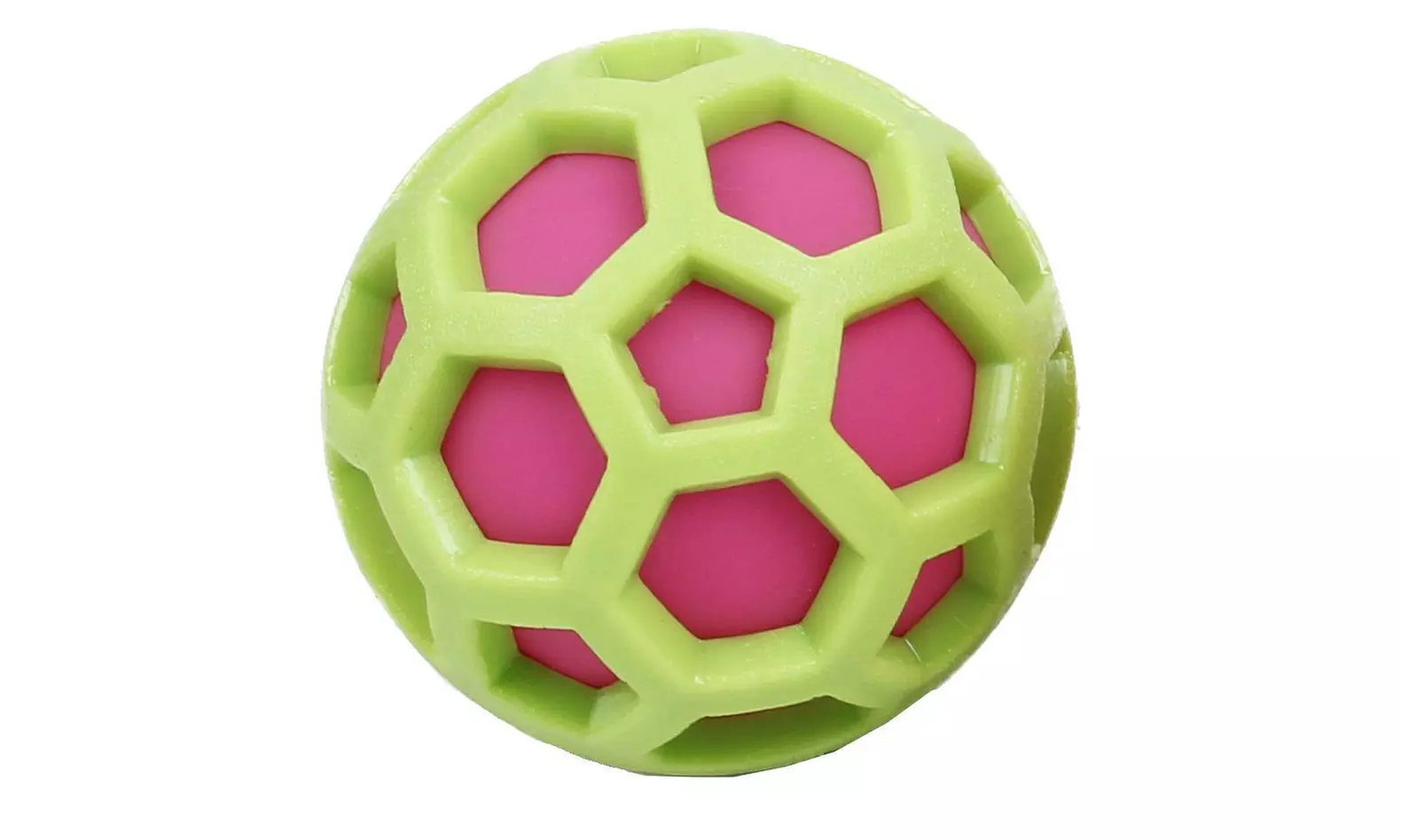 Pet Life DNA Bark TPR and Nylon Durable Rounded Squeaking Dog Toy - Primary Image