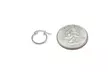 Sterling Silver 3 Piece Hoop Earring set By Paolo Fortelini - Second Medium