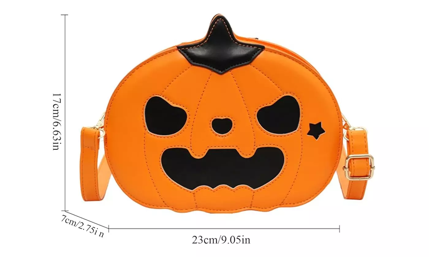 PU Leather Novelty Halloween Crossbody Purse
