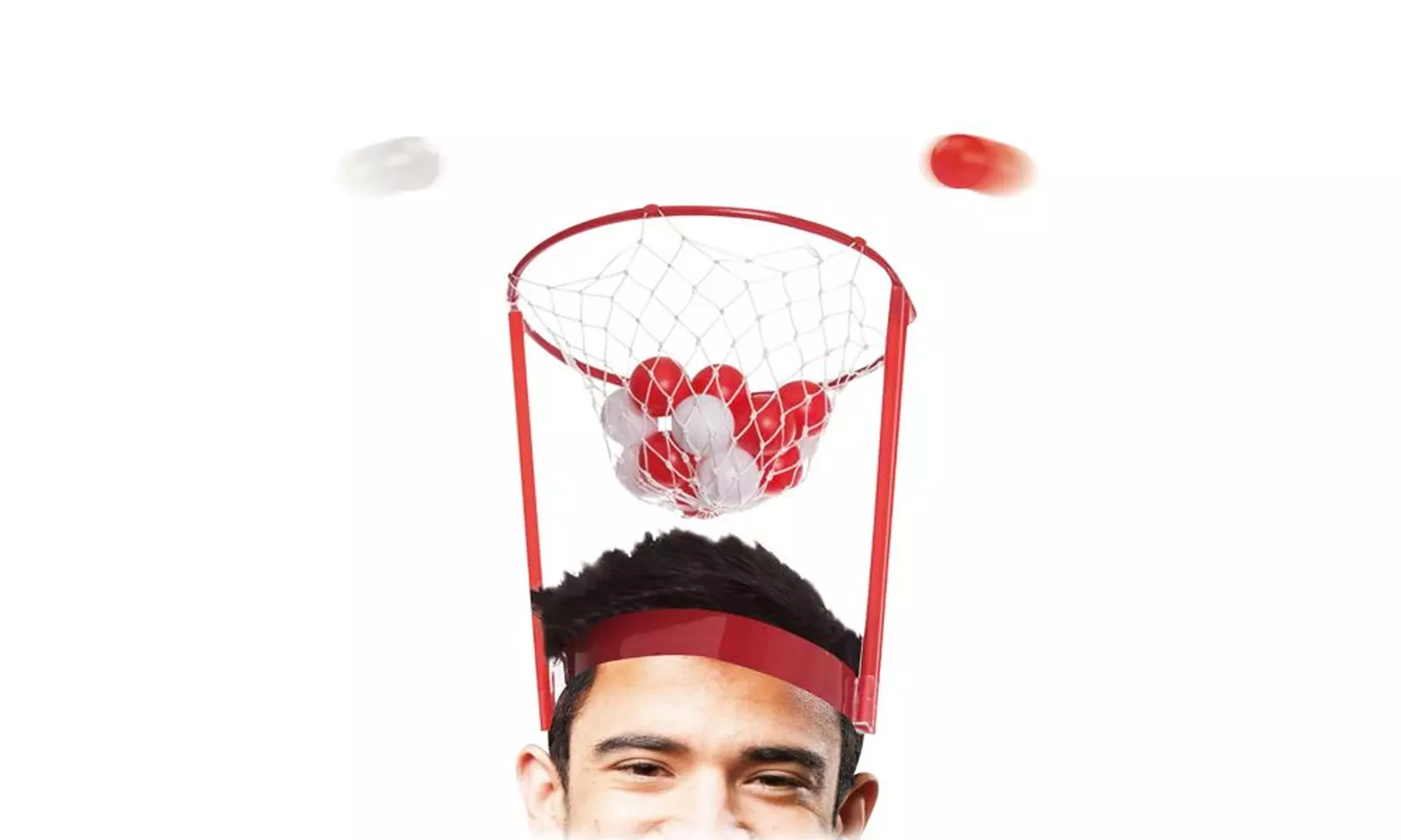 Basket Case Headband Hoop Game Basketball Training Equipment Play Fun - Primary Image