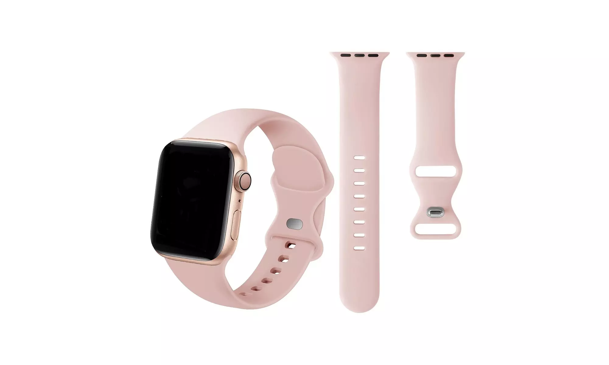 Silicone Sport Band for Apple iWatch 38/40/41mm 42/44/45mm Series 1-7