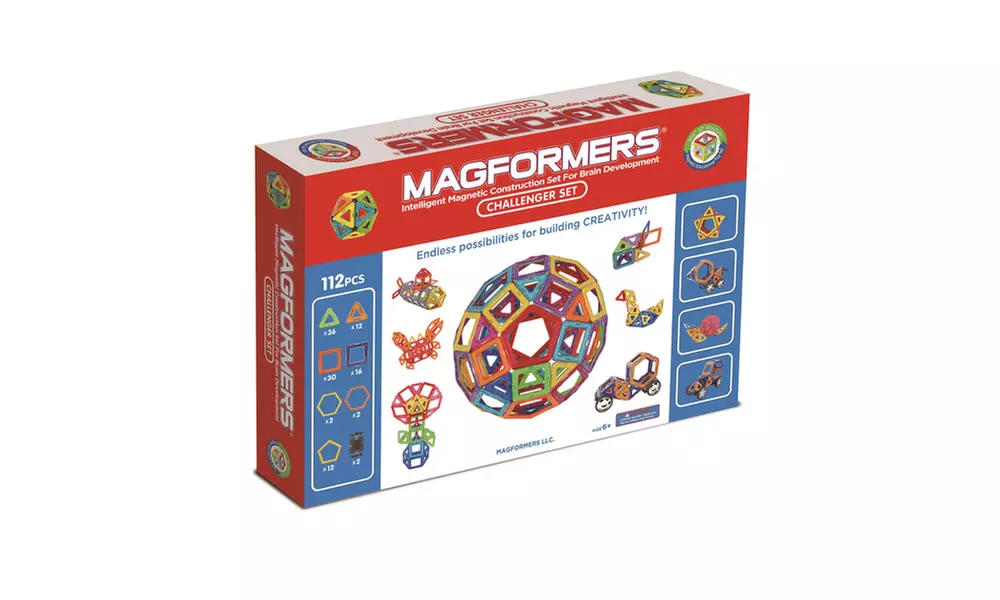 Magformers Challenger Set: 112 Pcs - Primary Image