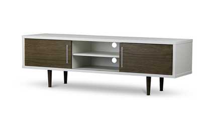 Gemini Wood Contemporary TV Stand