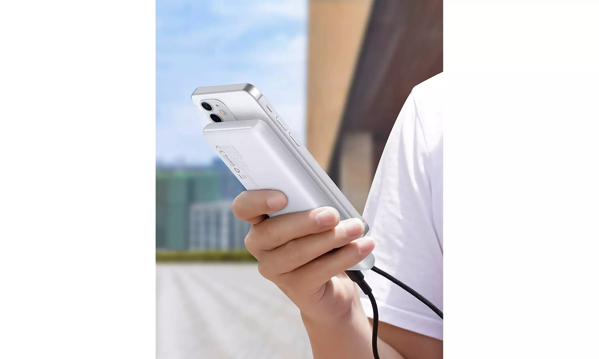 Power Bank 18W PD Quick Charge 3.0 Portable Charger 10000mAh