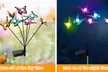 Solar Garden Lights Solar Swaying Butterfly Decorative Lights Color Changing - Second Medium
