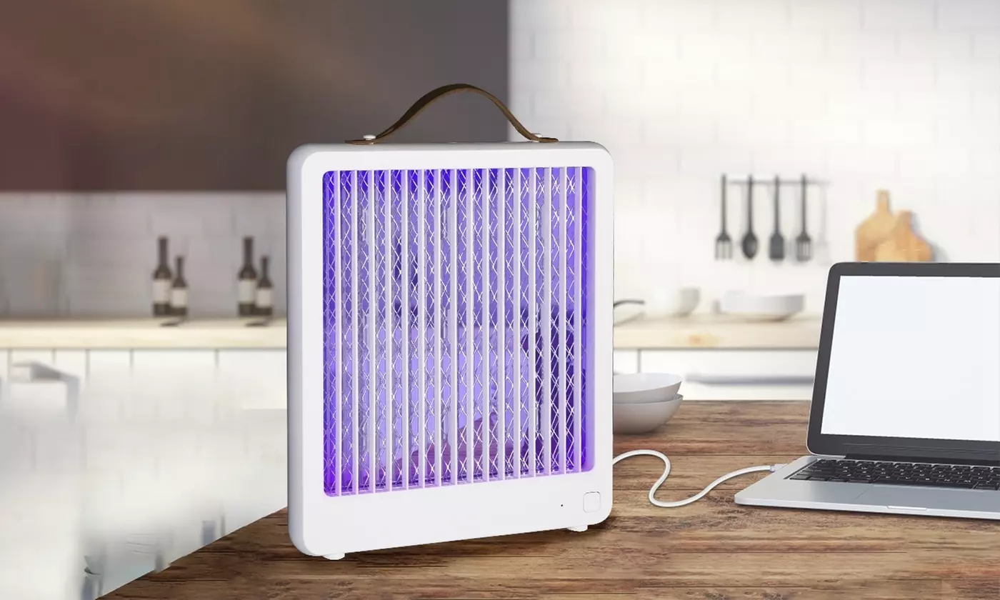 iMounTEK LED Bug Zapper Indoor & Outdoor Mosquito Lamp Insect Killer with Handle