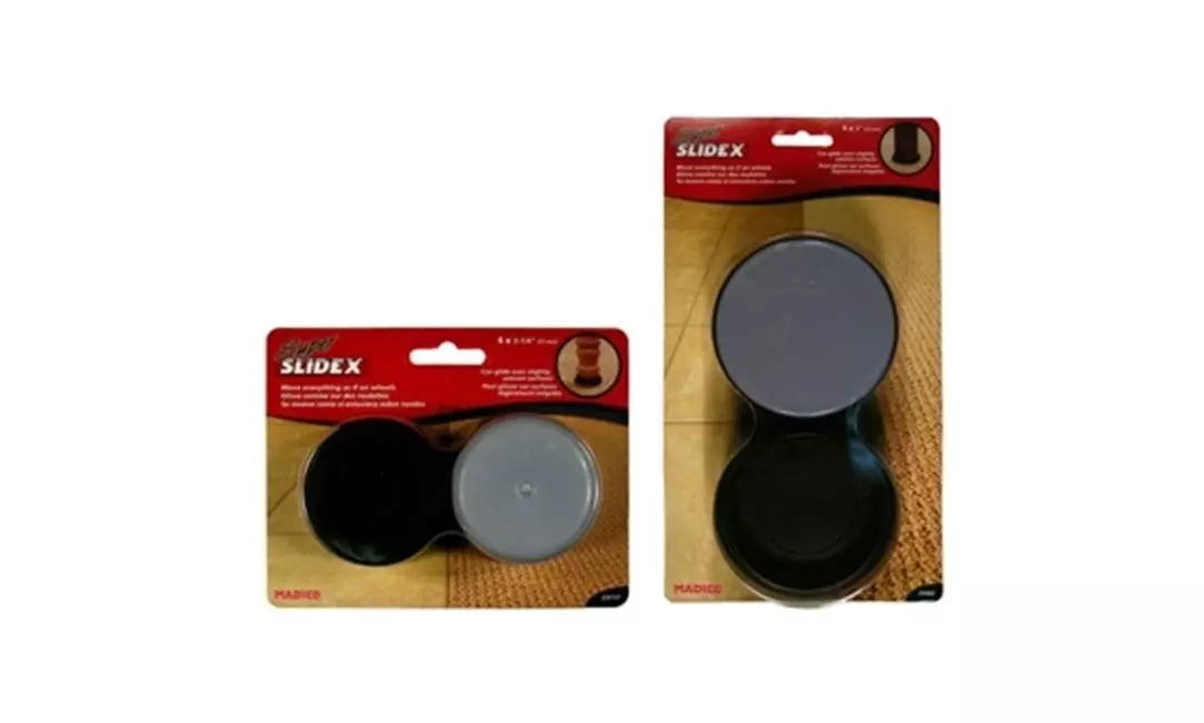 MADICO 23294 Super Slidex - 1.5 in. Nail-On Round High Density Polyethylene Pads - Primary Image