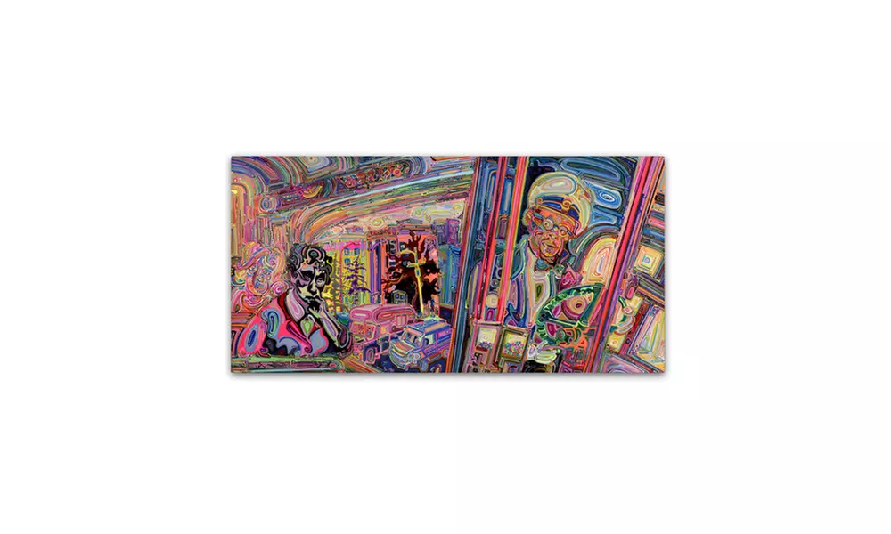 Josh Byer 'The Gumball Express' Canvas Art - Primary Image