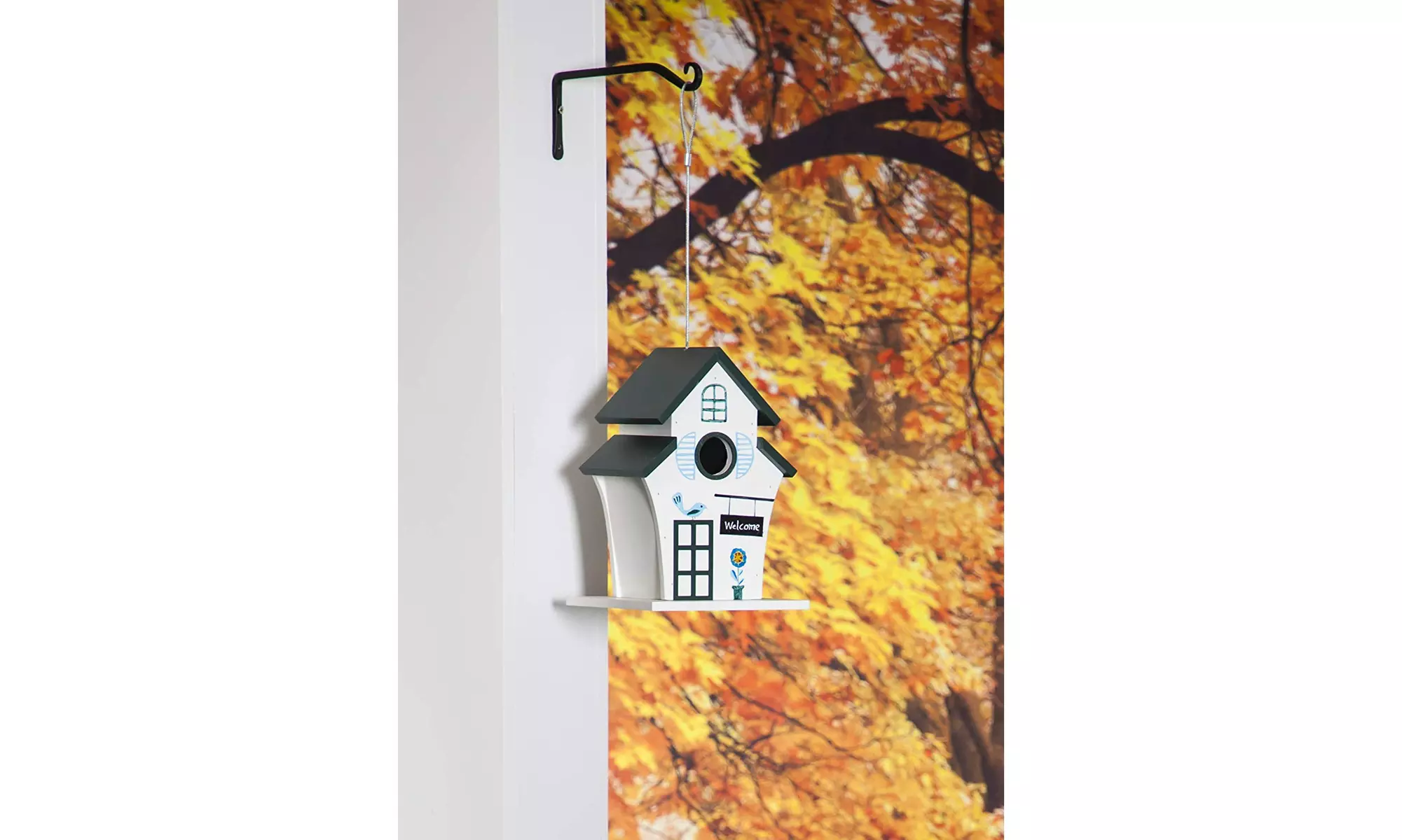 Decorative Hand Painted Birdhouses and Feeders - Primary Image