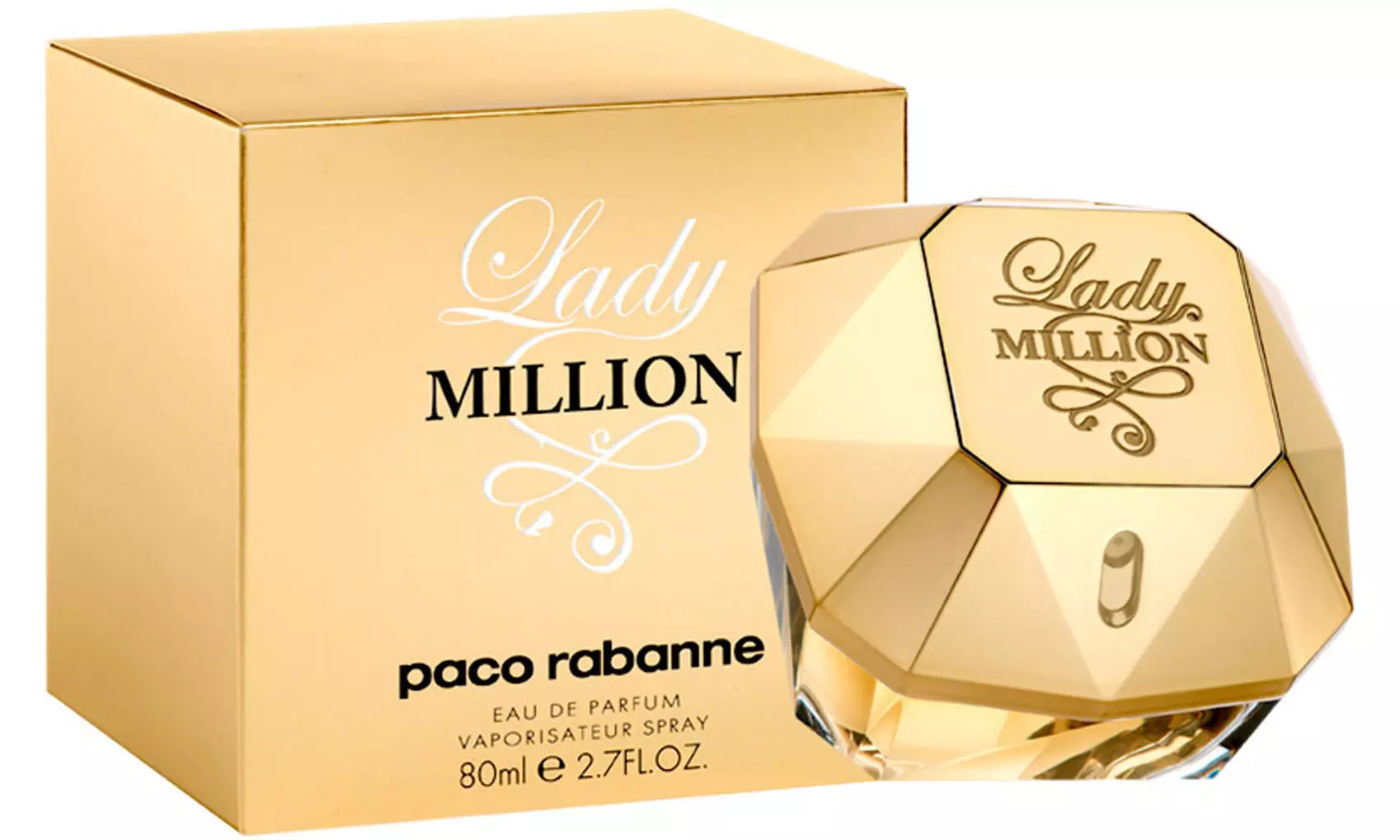 Paco Rabanne Lady Million 1.7 OZ / 2.7 OZ EDP For Women - Second Medium