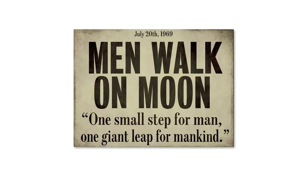 Color Bakery 'Moonwalk' Canvas Art - Primary Image