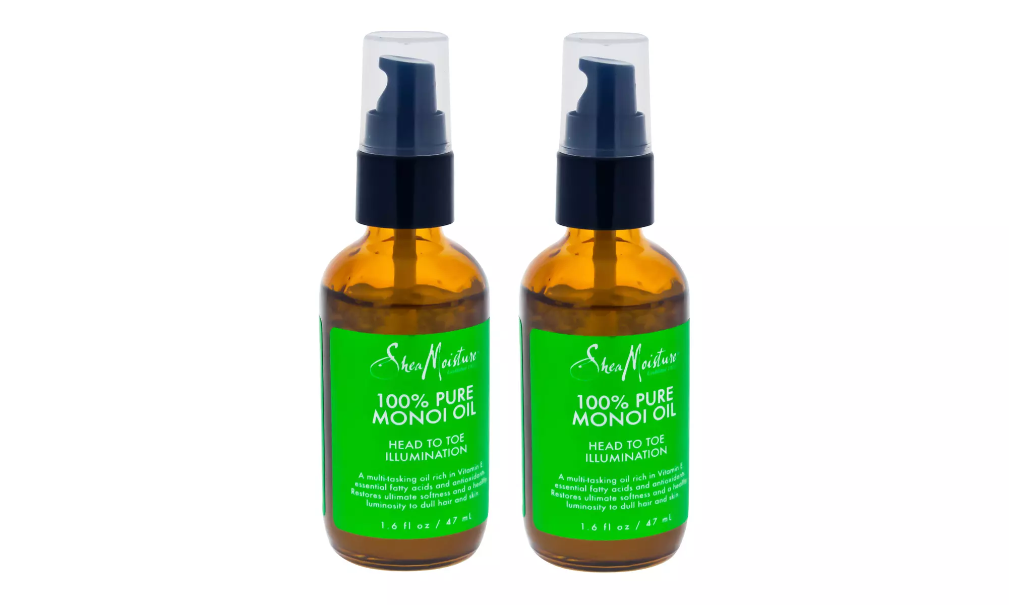 Shea Moisture 100% Pure Monoi Oil Head To Toe Illumination - Pack of 2 - Primary Image