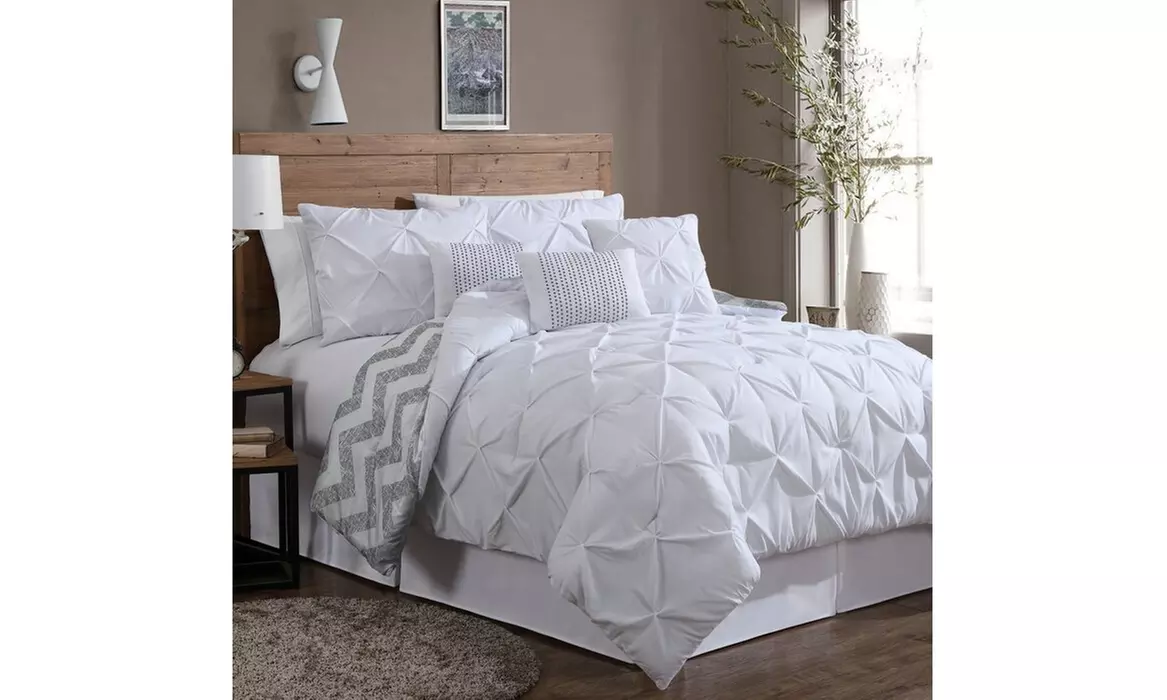 Germain Reversible Comforter Set - Primary Image