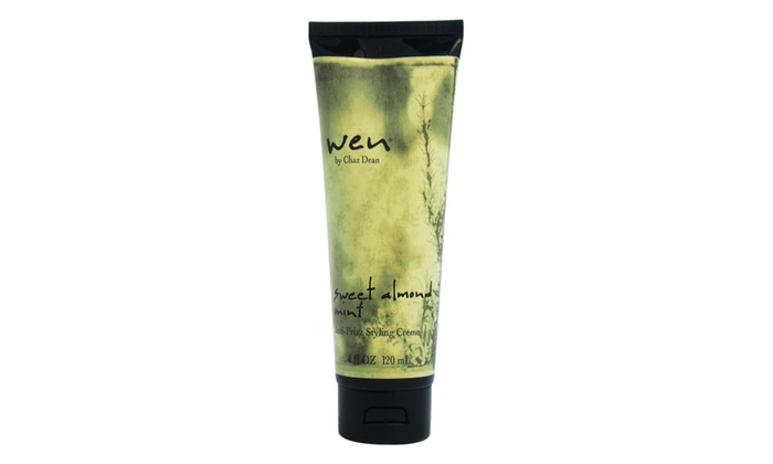 Wen Sweet Almond Mint Anti Frizz Styling Cream By Chaz Dean 4 Oz