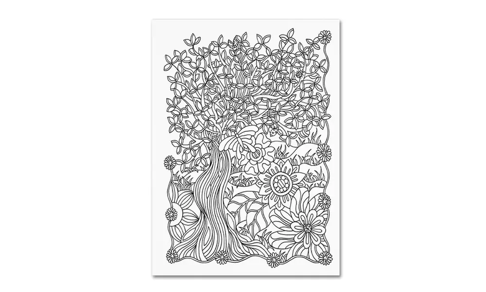 Kathy G. Ahrens 'Tree' Canvas Art - Primary Image
