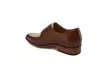 Gino Vitale Moc Toe Monk Strap Two-Tone Loafer - Second Medium