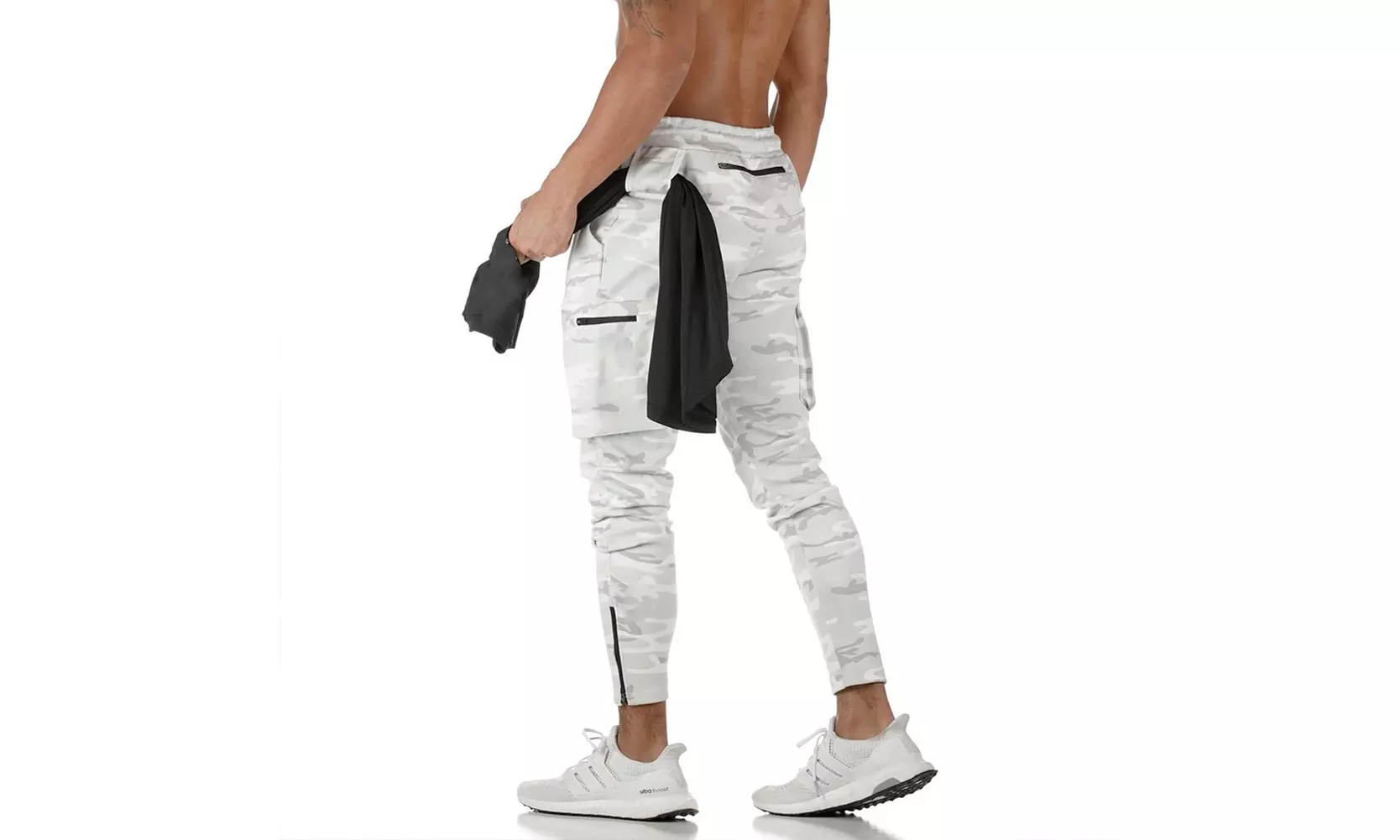 US Man's Training Bodybuilding Sports Fitness Sweatpants Jogger Gym Pant Fashion
