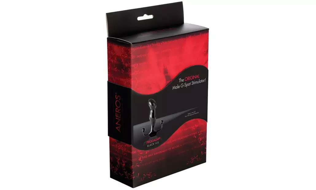 Aneros Prostate Stimulator - Progasm Black Ice - Second Medium