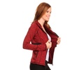 Image 3: Women's Active Wear Zip Up Jacket With Hoodie