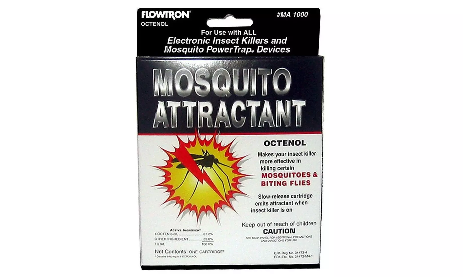 Flowtron MA-1000 Octenol Mosquito Attractant - Second Medium