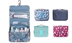 Travel Waterproof Hanging Toiletry And Makeup Bag Organizer