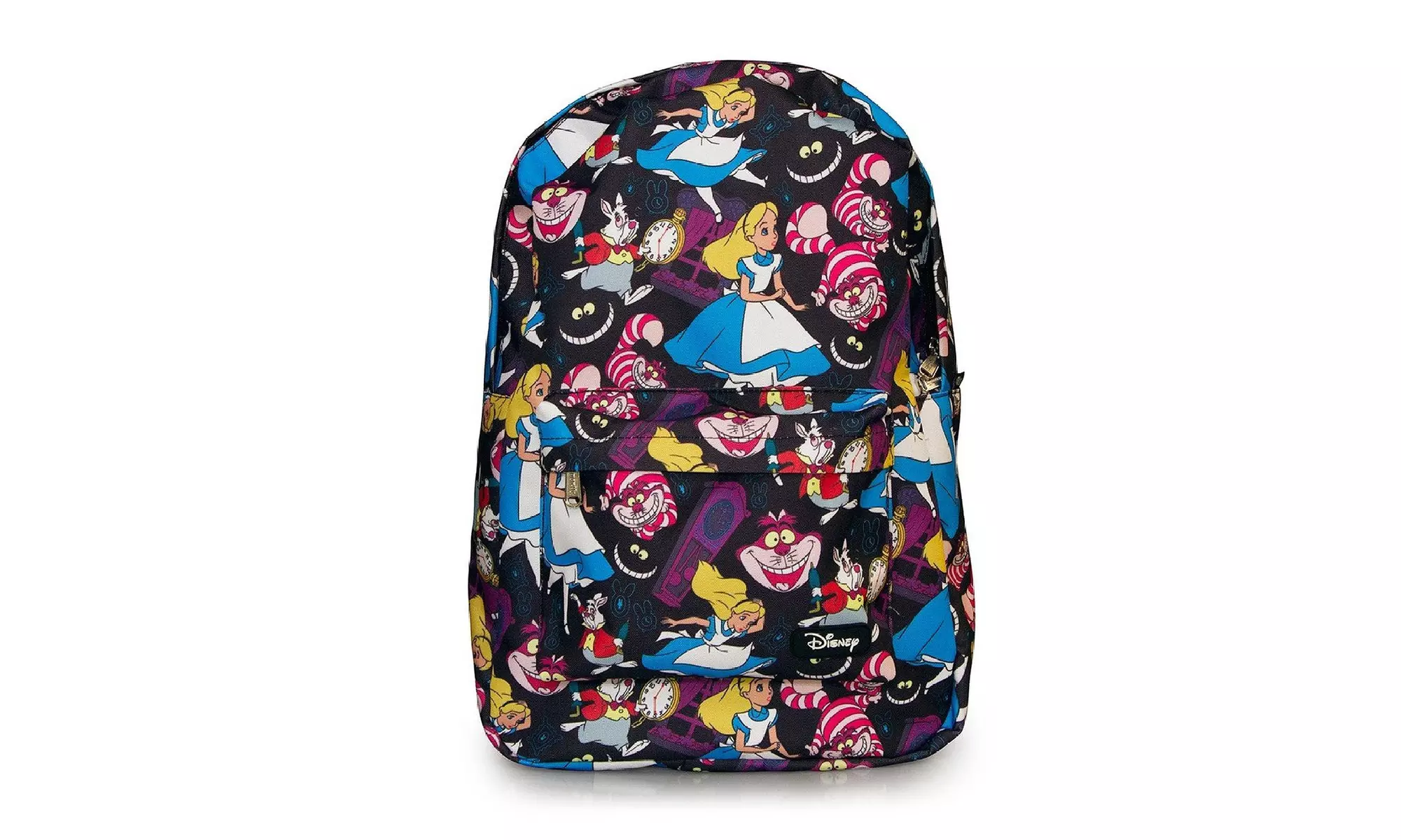 Alice in Wonderland Character Nylon Backpack - Second Medium
