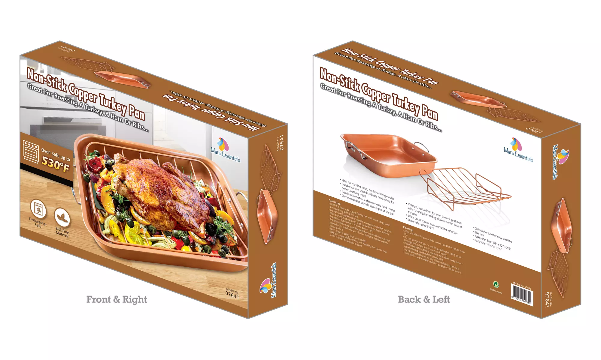 Copper Turkey Pan - Second Medium