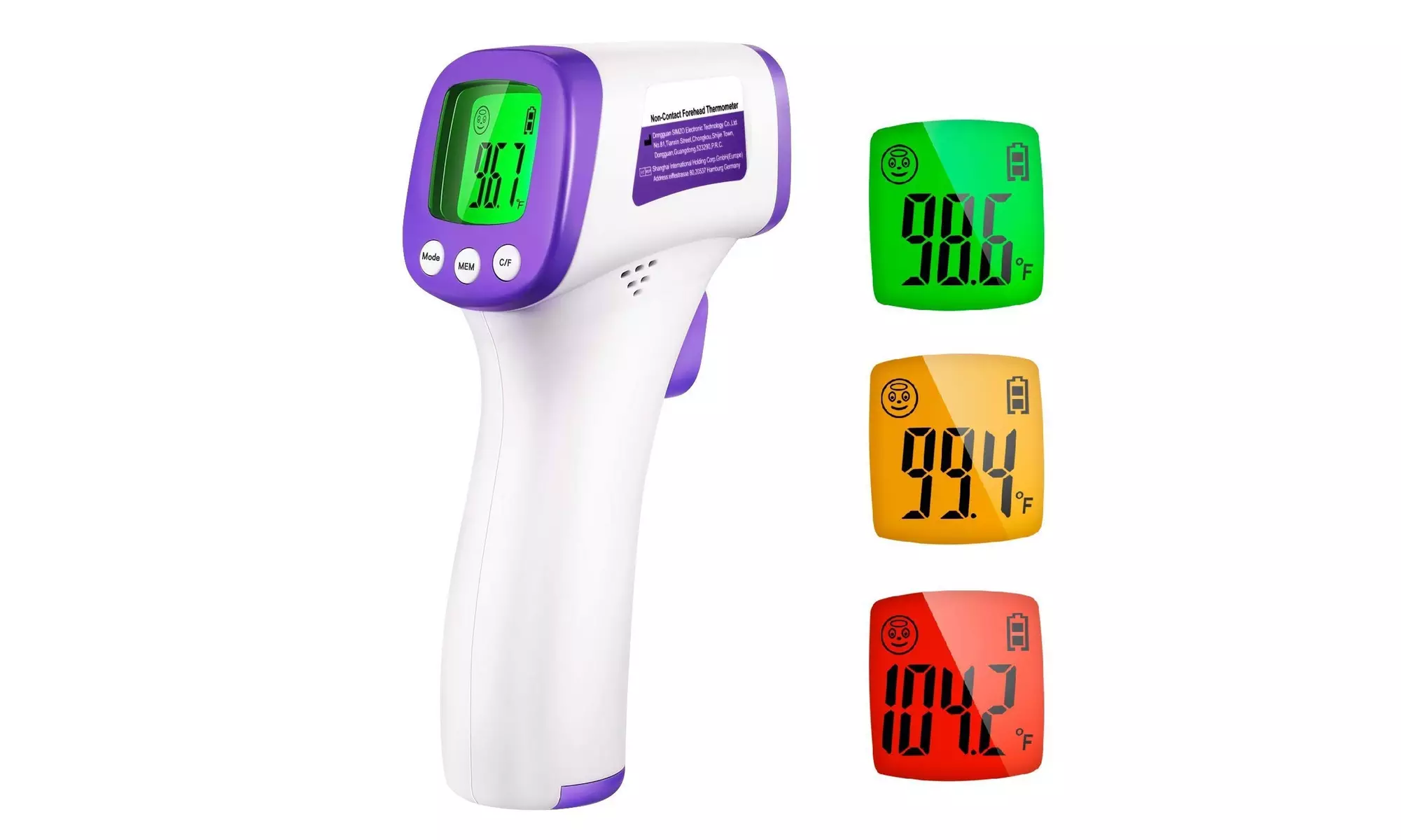 Digital thermometer infrared forehead non-touch Fever Thermometer  - Second Medium