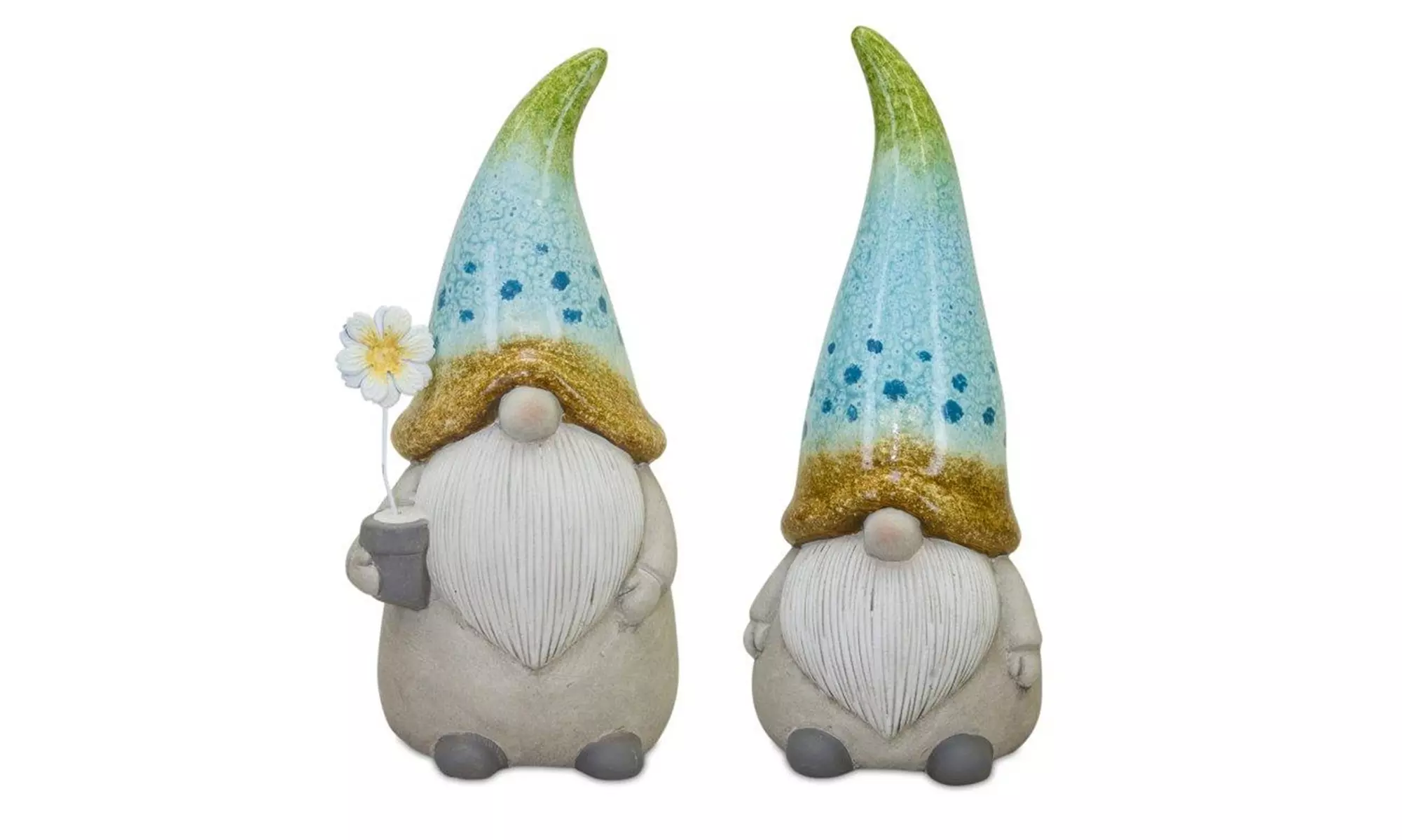 Gnome (Set of 2) 10"H Terra Cotta - Primary Image