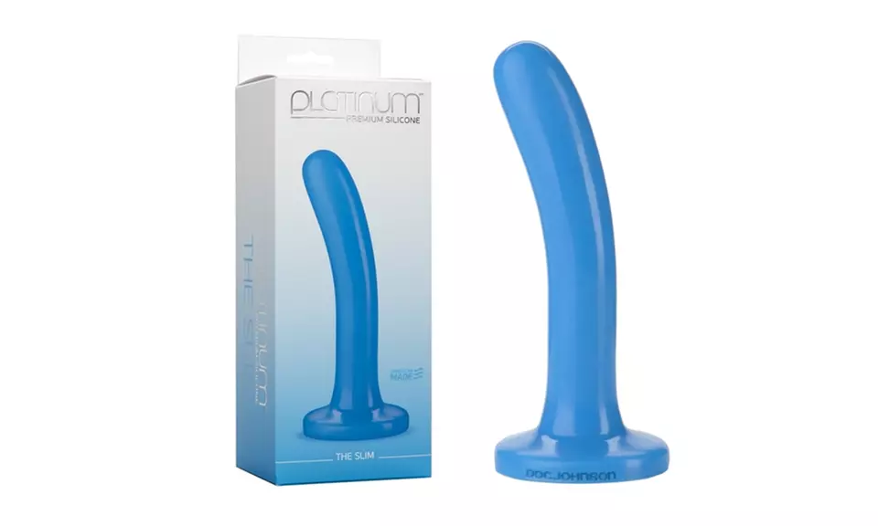 Platinum Premium Silicone - the Slim - Blue - Second Medium