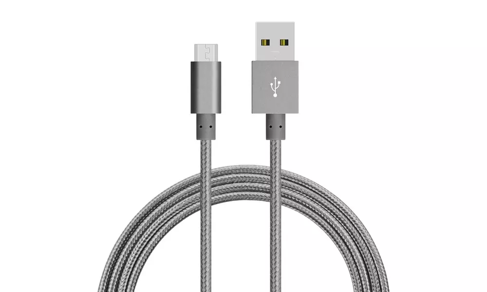 Trendy Techs 3-Ft Braided Micro USB Cable (1-, 2- or 3-Pack)