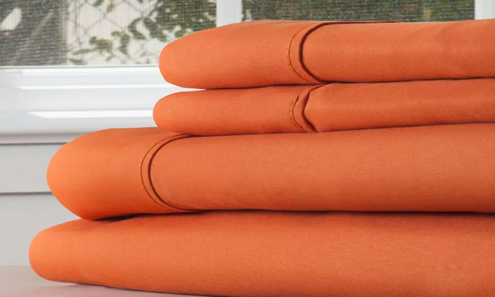Lavish Home Series 1200 Microfiber Sheet Set