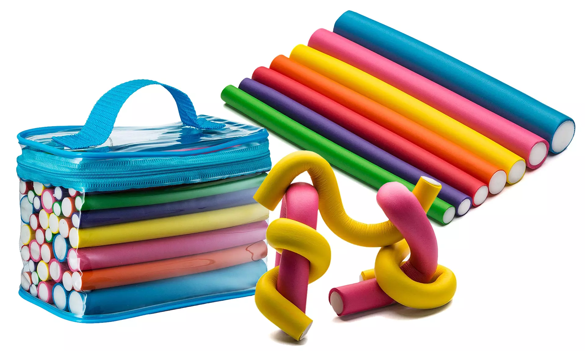 Twist Flexible Hair Curling Rods (42-Pack) - Primary Image