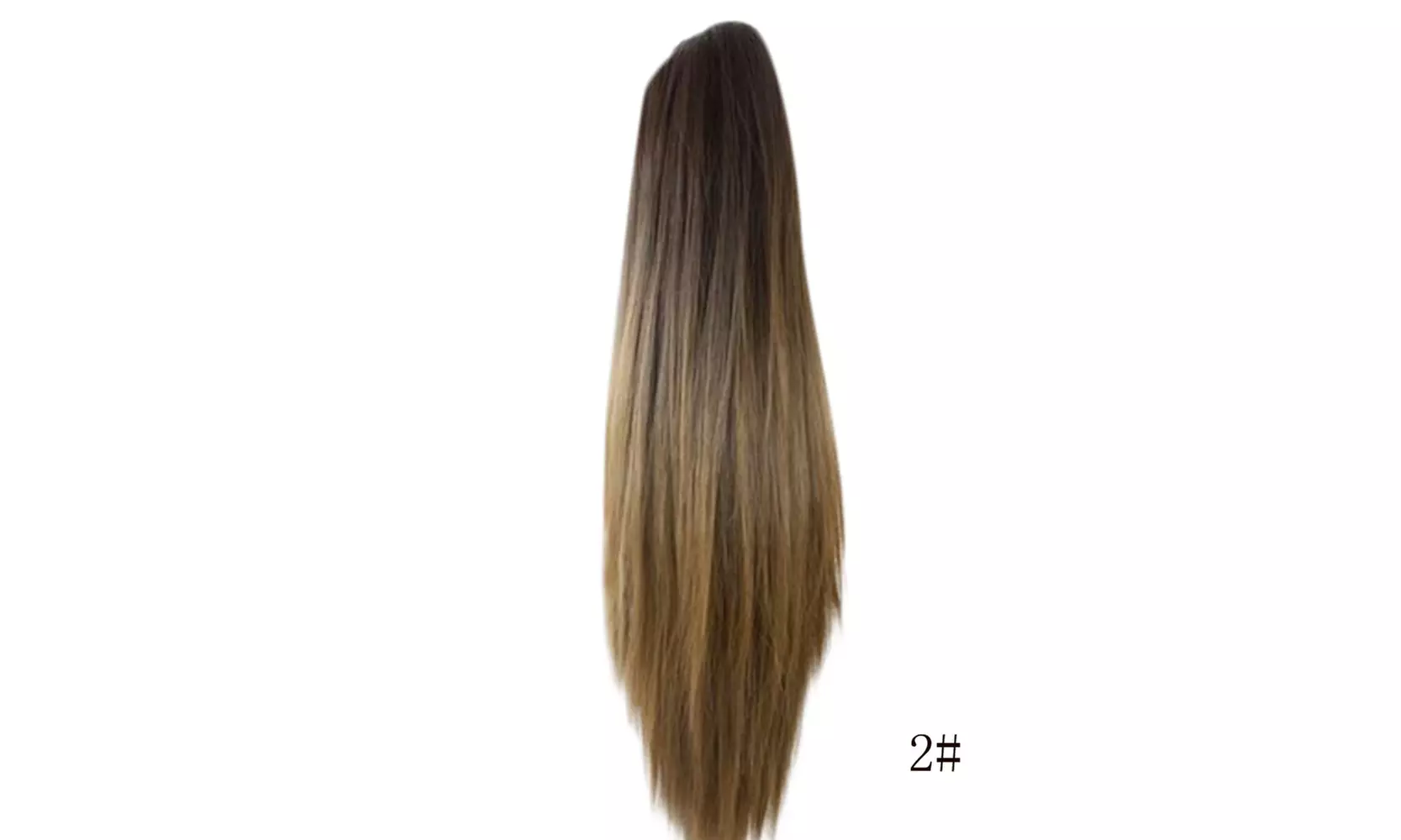 Supernatural Horsetail Wigs Long Straight Hair - Second Medium